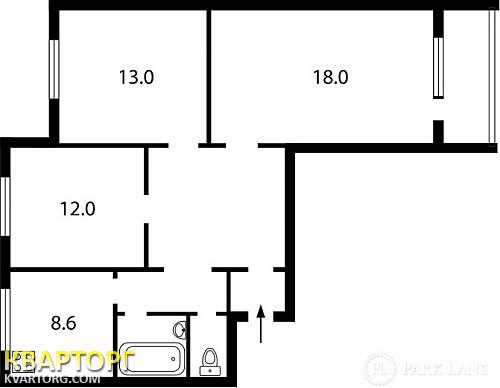 Sell 3-room apartment. Киев, Г. Дніпра — photo 2