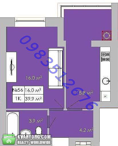 Sell 1-room apartment. Киев, Садовая — photo 10