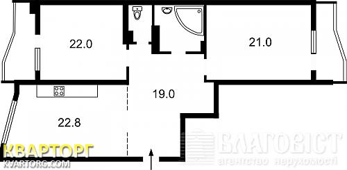 продам 2-комнатную квартиру. Киев,  Харьковское шоссе - фото 9