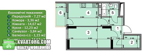 Sell 1-room apartment. Киев, Новоукраинская — photo 1