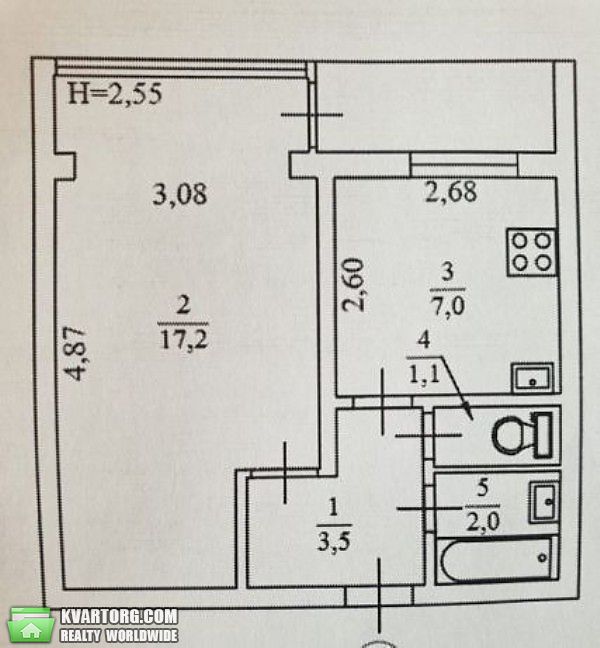 Sell 1-room apartment. Киев,  Оболонский пр — photo 6
