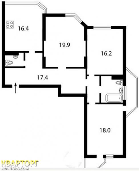 Sell 3-room apartment. Киев, Мейтуса — photo 2