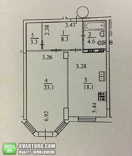 Sell 1-room apartment. Киев,  Полтавская — photo 6