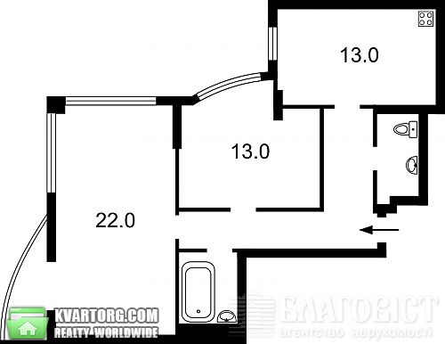 Sell 2-room apartment. Киев, Шумского — photo 7