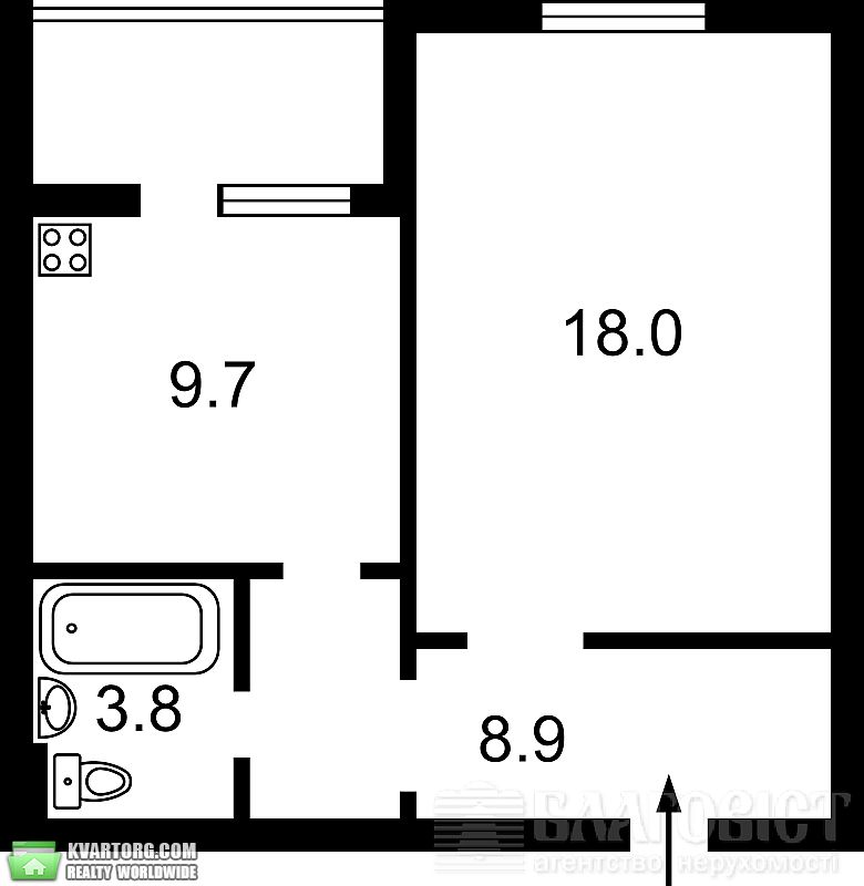 Sell 1-room apartment. Киев,  Драгоманова — photo 3