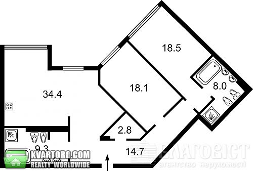 Sell 3-room apartment. Киев,  Островского — photo 3