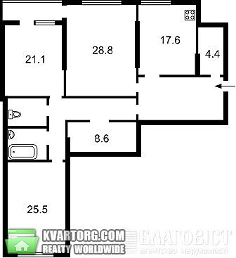 Sell 3-room apartment. Киев, Барбюса Анрі — photo 5