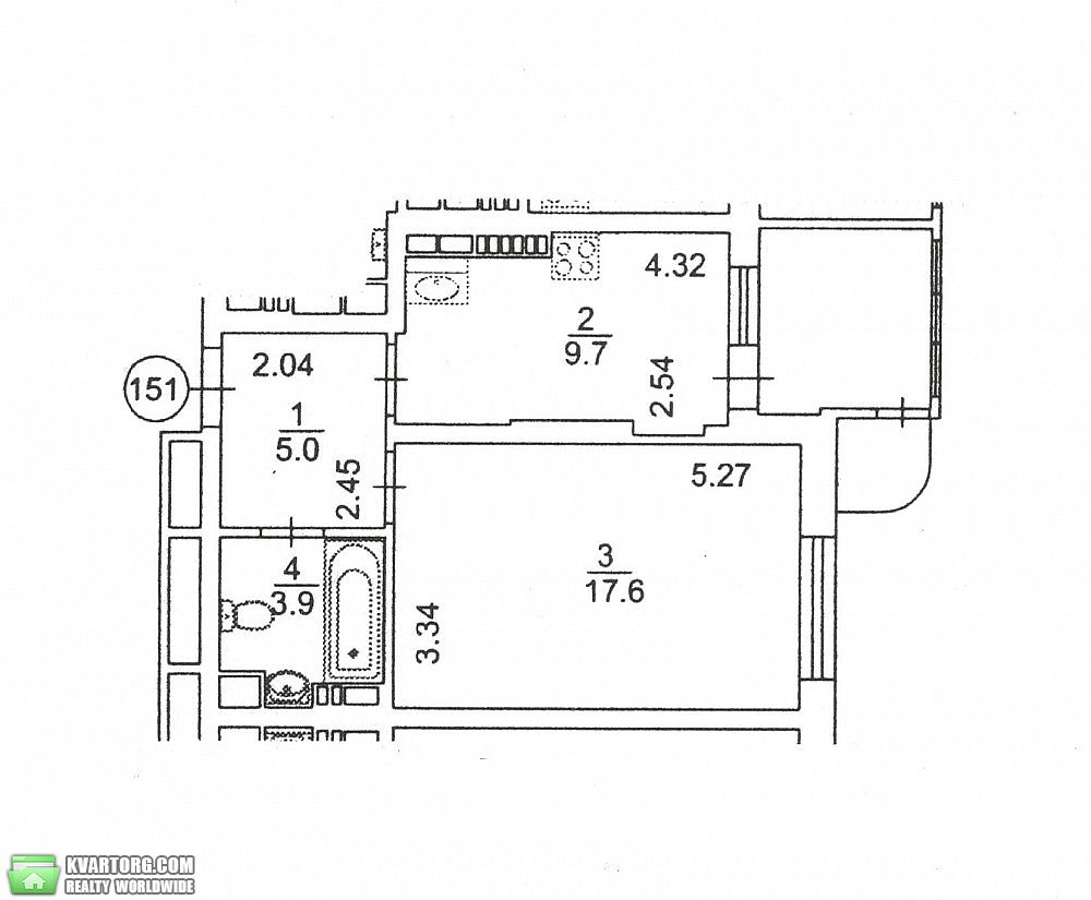 Sell 1-room apartment. Киев, Кондратюка — photo 5