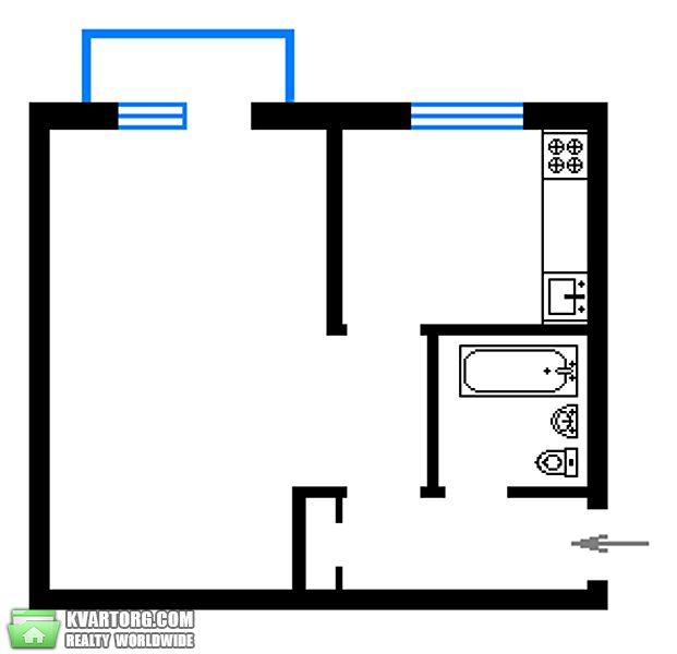 Sell 1-room apartment. Киев,  Краснова — photo 6