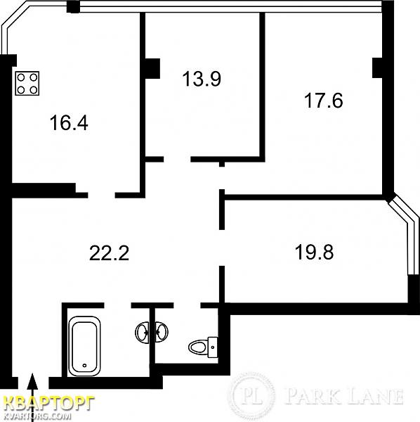 Sell 3-room apartment. Киев, Гетьмана — photo 2