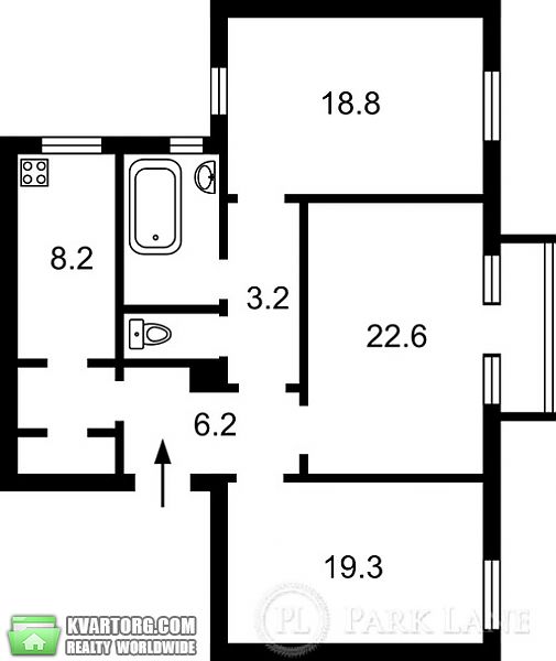 Sell 3-room apartment. Киев, Мазепы — photo 3