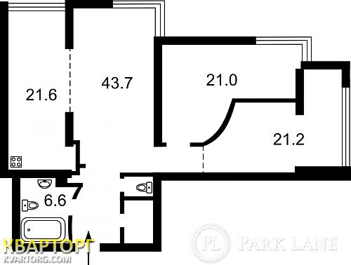 Sell 3-room apartment. Киев,  Краснозвездный пр — photo 2