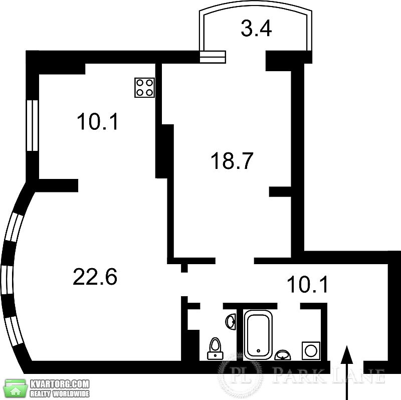 Sell 2-room apartment. Киев,  Златоустовская — photo 3