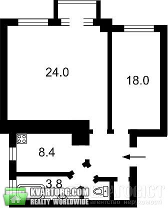 Sell 2-room apartment. Киев, Багговутовская — photo 2