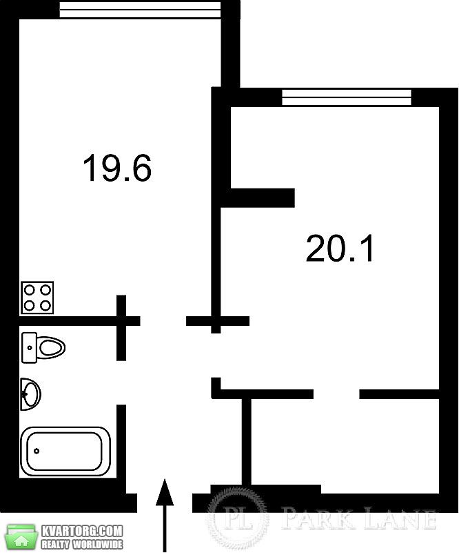 Sell 1-room apartment. Киев,  Завальная — photo 4