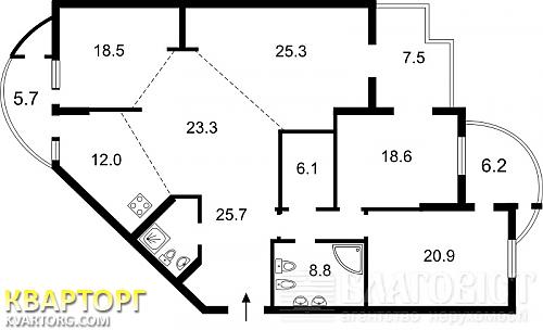 Sell 4-room apartment. Киев,  Старонаводницкая — photo 2