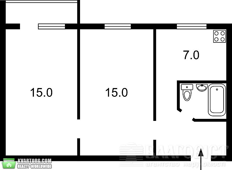 Sell 2-room apartment. Киев,  Леси Украинки бул — photo 8