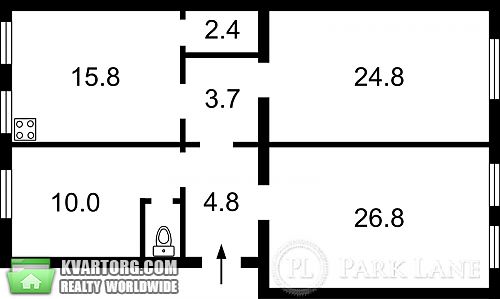 Sell 3-room apartment. Киев, Басейна — photo 2