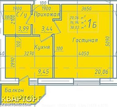 Sell 1-room apartment. Киев, Волошковая — photo 2