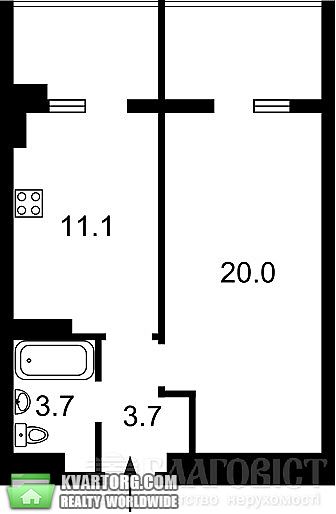 Sell 1-room apartment. Киев, Иртышская — photo 2