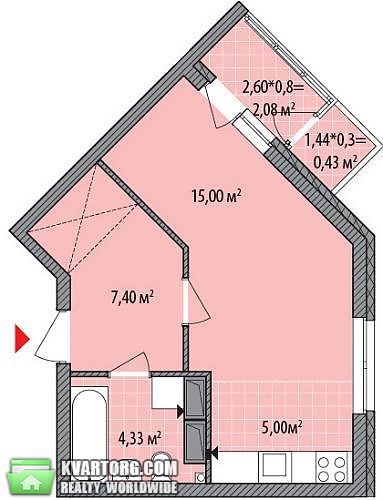 Sell 1-room apartment. Киев,  Гречко — photo 10