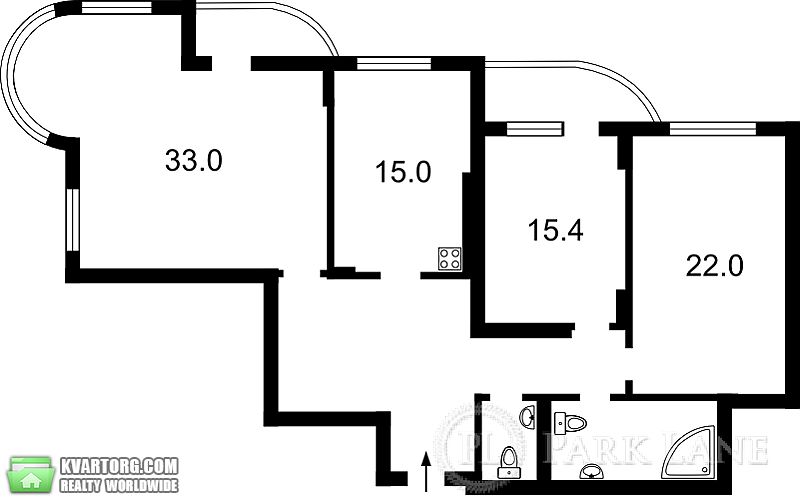 Sell 3-room apartment. Киев,  Драгомирова — photo 4