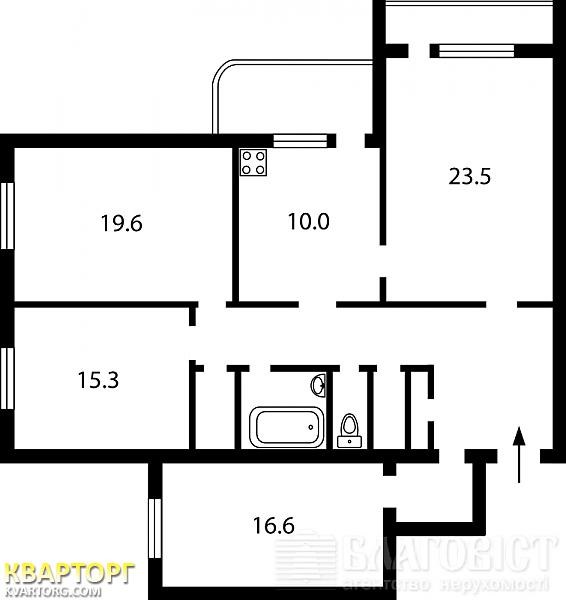 Sell 4-room apartment. Киев,  Старонаводницкая — photo 8