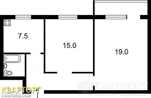 Sell 2-room apartment. Киев, франка — photo 3