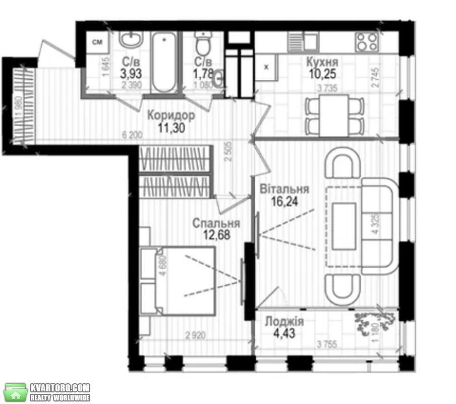 Sell 2-room apartment. Киев,  Науки пр — photo 2