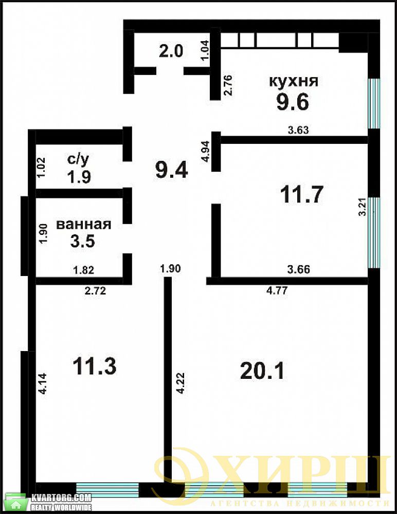 Sell 2-room apartment. Киев, Луценко — photo 2