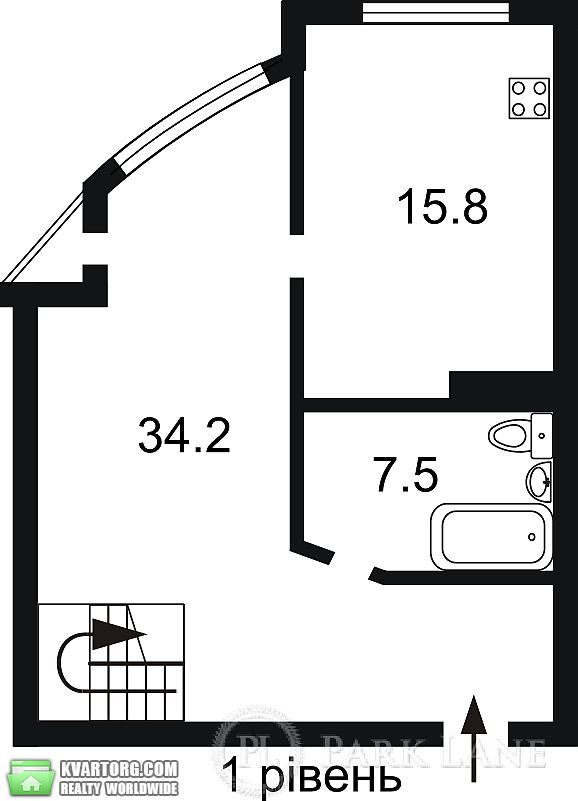 Sell 3-room apartment. Киев,  Ахматовой — photo 2
