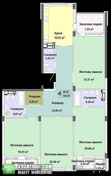 Sell 4-room apartment. Киев,  Драгомирова — photo 6