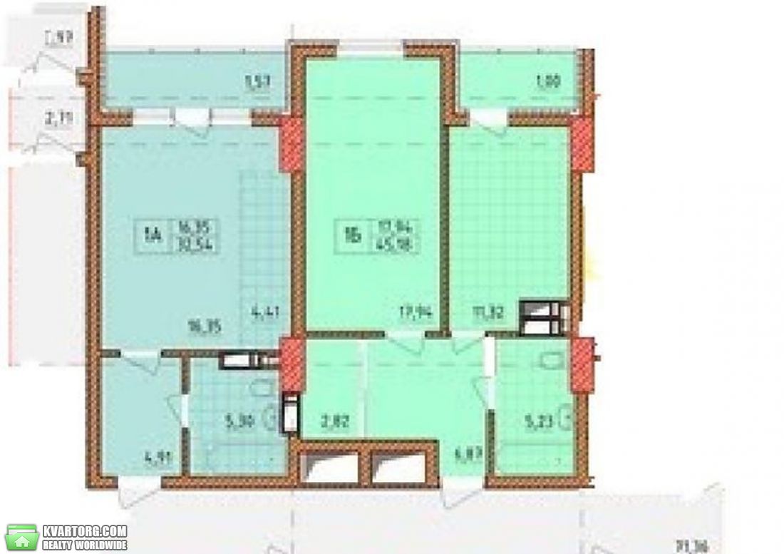 Sell 2-room apartment. Киев,  Брожко Кировоградская — photo 4