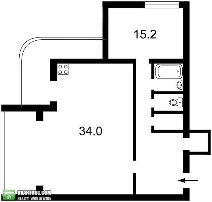 Sell 3-room apartment. Киев,  Старонаводницкая — photo 10
