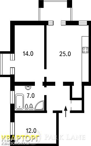 Sell 3-room apartment. Киев,  Строителей — photo 2