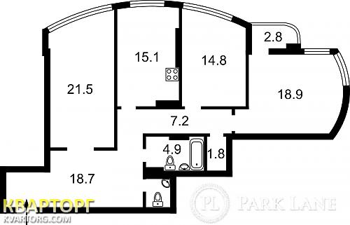 Sell 3-room apartment. Киев, Воссоединения пр — photo 7