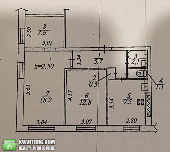 Sell 3-room apartment. Днепропетровск, ул. Калиновая — photo 9