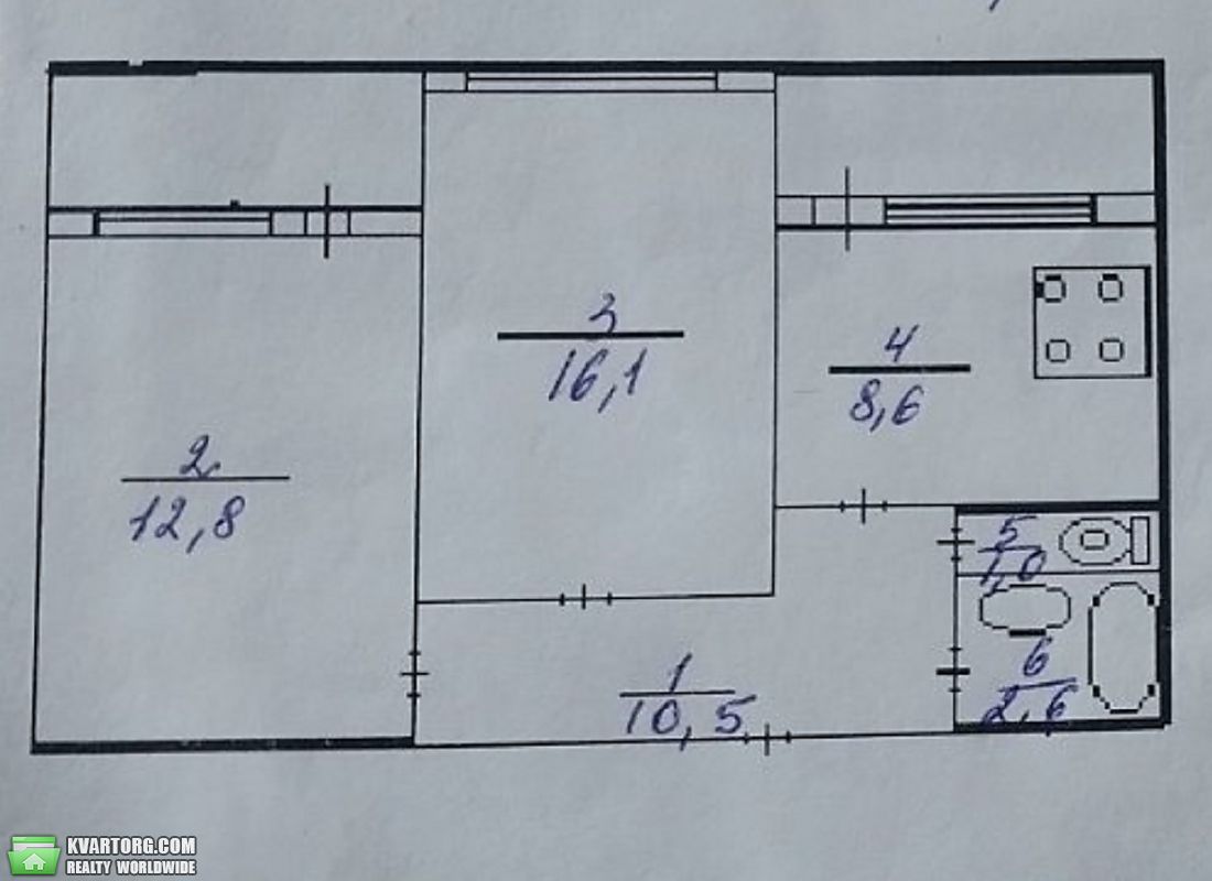 Sell 2-room apartment. Киев,  Маяковского — photo 3