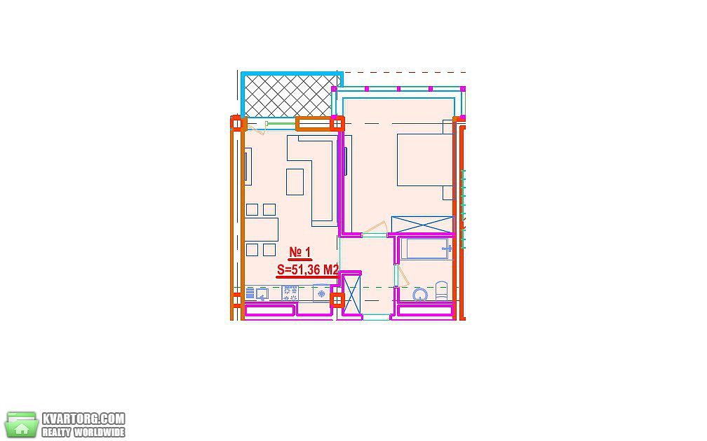 Sell 1-room apartment. Одесса, Вице Адмирала Азарова — photo 2