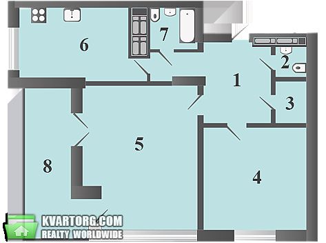 Sell 2-room apartment. Киев,  Якуба Коласа — photo 3