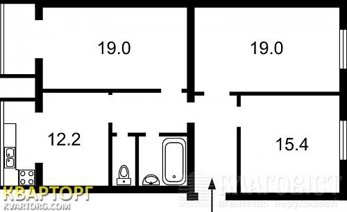 Sell 3-room apartment. Киев,  Бастионная — photo 2