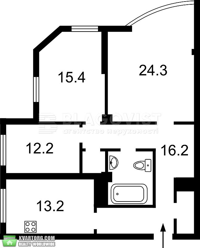 Sell 3-room apartment. Киев, Академика Палладина просп — photo 7
