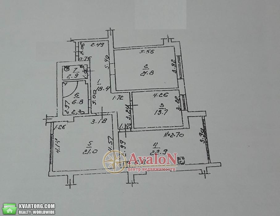 Sell 3-room apartment. Одесса, Палубная — photo 6