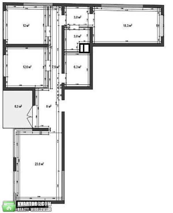 Sell 3-room apartment. Киев,  Заречная — photo 4