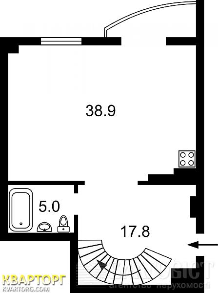 продам 4-комнатную квартиру. Киев,   Антоновича - фото 6
