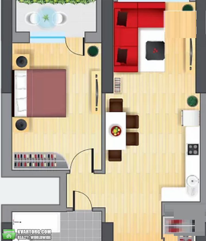 Sell 1-room apartment. Киев,  Победы пр — photo 3