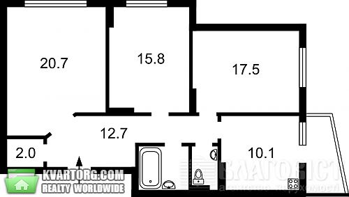 Sell 3-room apartment. Киев, Танковая — photo 4