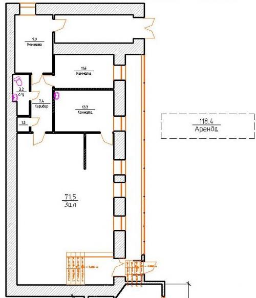 Rent out office. Киев, Богдана Хмельницкого — photo 4