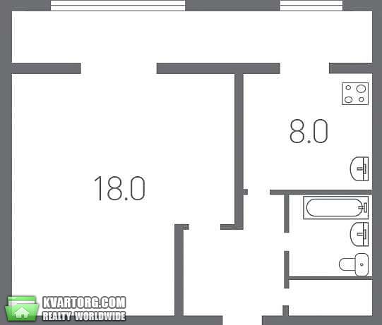Sell 1-room apartment. Киев,  Милютенко — photo 7