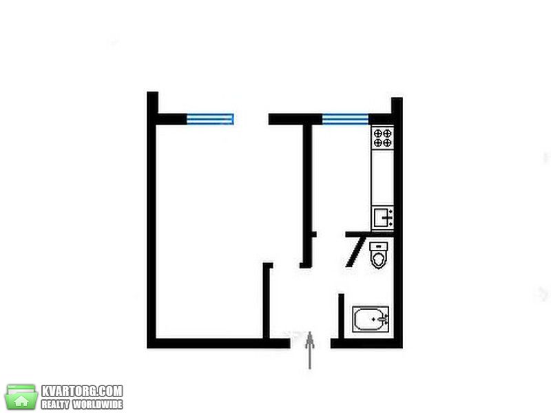 Sell 1-room apartment. Киев,  Запорожца — photo 8